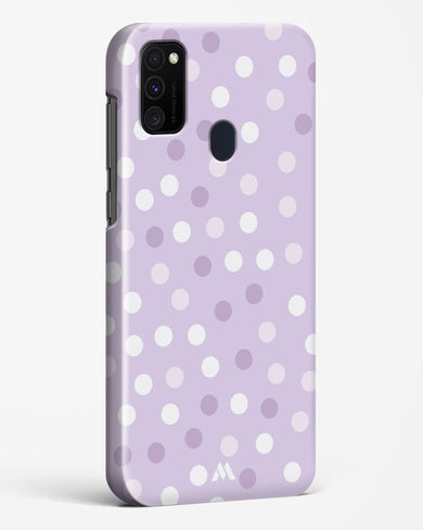 Polka Dots in Violet Hard Case Phone Cover-(Samsung)