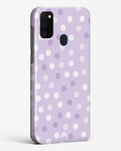 Polka Dots in Violet Hard Case Phone Cover (Samsung)