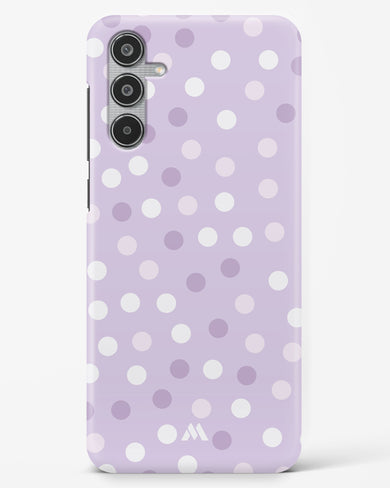 Polka Dots in Violet Hard Case Phone Cover (Samsung)