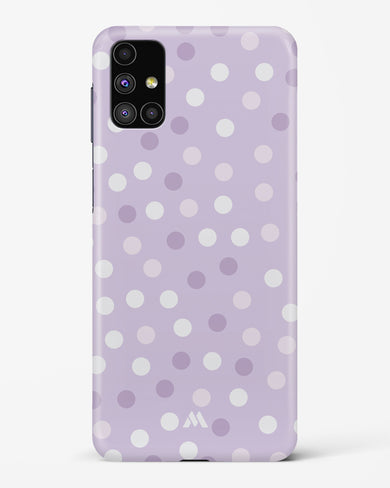 Polka Dots in Violet Hard Case Phone Cover (Samsung)