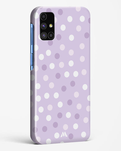 Polka Dots in Violet Hard Case Phone Cover (Samsung)