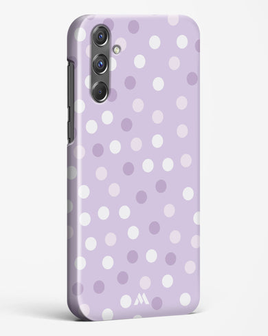 Polka Dots in Violet Hard Case Phone Cover (Samsung)