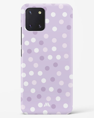 Polka Dots in Violet Hard Case Phone Cover-(Samsung)