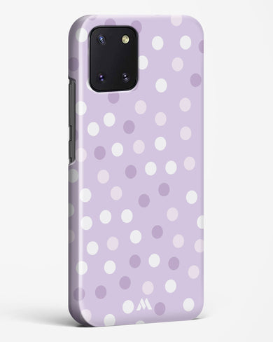 Polka Dots in Violet Hard Case Phone Cover-(Samsung)