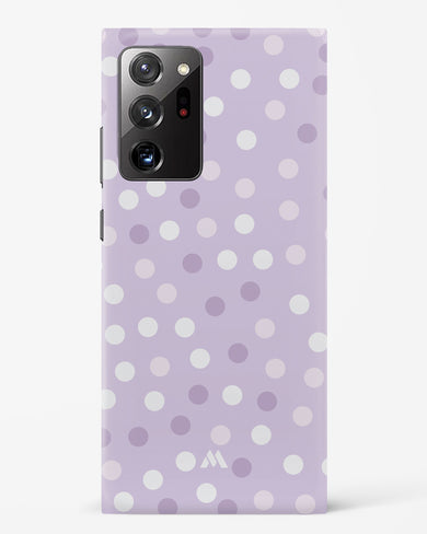 Polka Dots in Violet Hard Case Phone Cover-(Samsung)