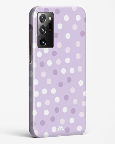 Polka Dots in Violet Hard Case Phone Cover-(Samsung)