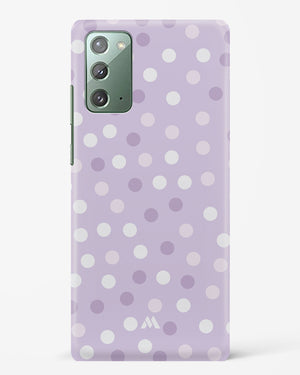 Polka Dots in Violet Hard Case Phone Cover (Samsung)