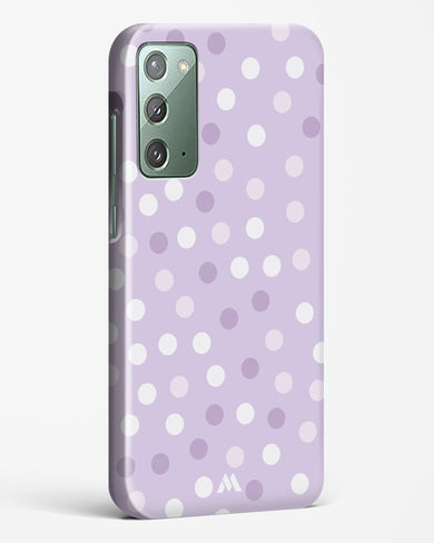 Polka Dots in Violet Hard Case Phone Cover (Samsung)