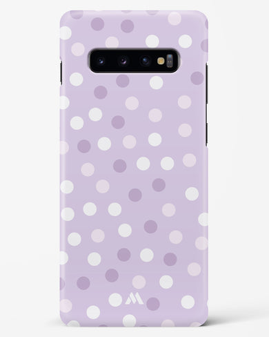 Polka Dots in Violet Hard Case Phone Cover-(Samsung)