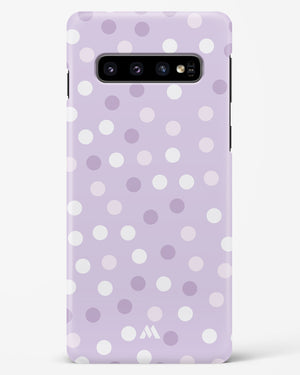 Polka Dots in Violet Hard Case Phone Cover (Samsung)