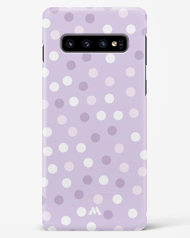 Polka Dots in Violet Hard Case Phone Cover-(Samsung)