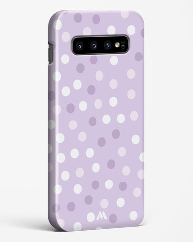 Polka Dots in Violet Hard Case Phone Cover-(Samsung)