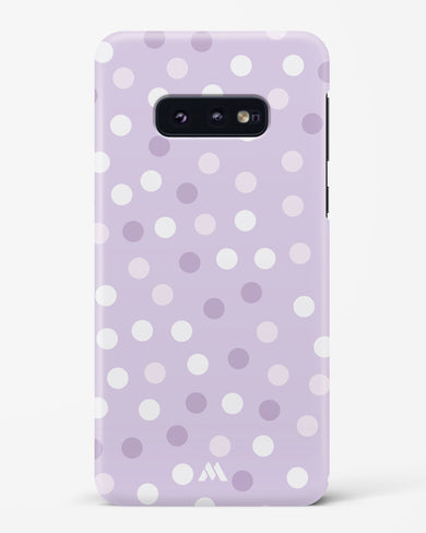 Polka Dots in Violet Hard Case Phone Cover (Samsung)