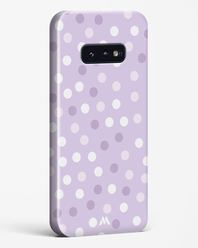 Polka Dots in Violet Hard Case Phone Cover (Samsung)