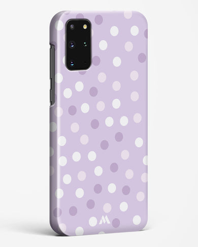 Polka Dots in Violet Hard Case Phone Cover-(Samsung)