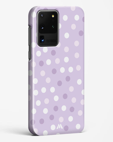 Polka Dots in Violet Hard Case Phone Cover-(Samsung)