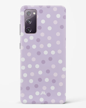 Polka Dots in Violet Hard Case Phone Cover-(Samsung)