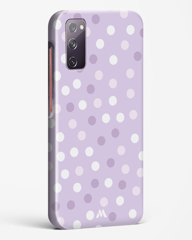 Polka Dots in Violet Hard Case Phone Cover-(Samsung)