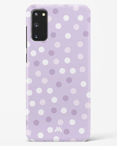 Polka Dots in Violet Hard Case Phone Cover-(Samsung)