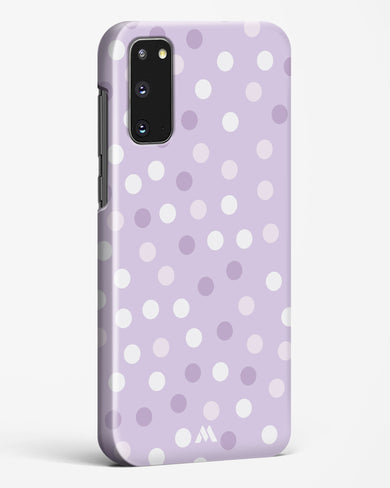 Polka Dots in Violet Hard Case Phone Cover-(Samsung)