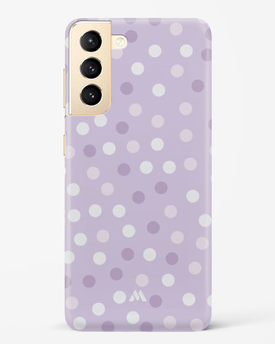 Polka Dots in Violet Hard Case Phone Cover-(Samsung)