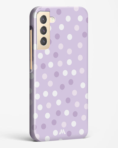 Polka Dots in Violet Hard Case Phone Cover-(Samsung)