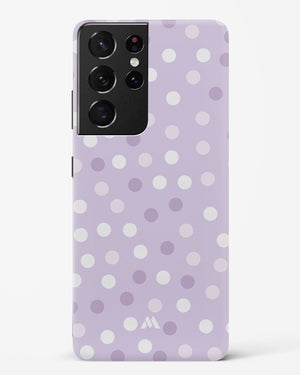 Polka Dots in Violet Hard Case Phone Cover-(Samsung)