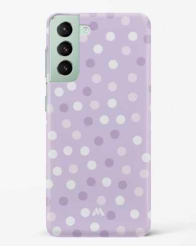 Polka Dots in Violet Hard Case Phone Cover (Samsung)