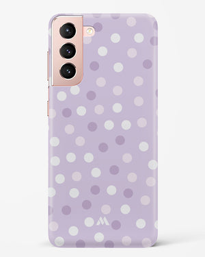 Polka Dots in Violet Hard Case Phone Cover (Samsung)