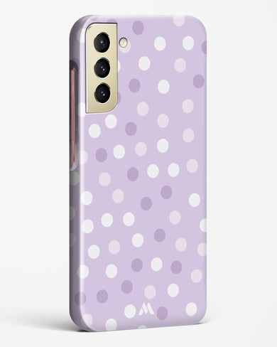 Polka Dots in Violet Hard Case Phone Cover (Samsung)