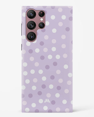 Polka Dots in Violet Hard Case Phone Cover (Samsung)