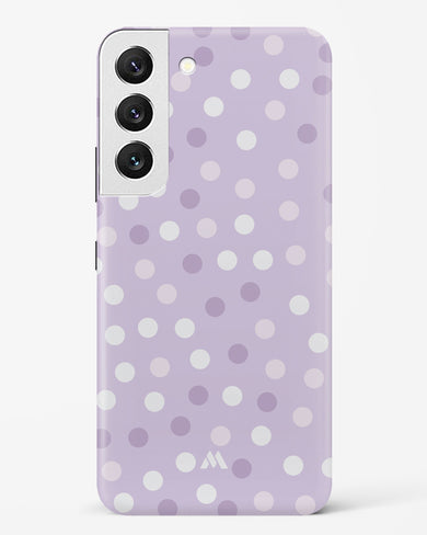 Polka Dots in Violet Hard Case Phone Cover (Samsung)