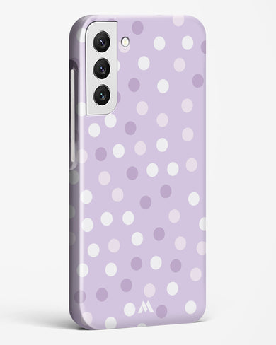 Polka Dots in Violet Hard Case Phone Cover (Samsung)