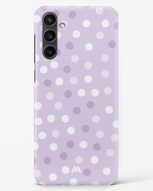 Polka Dots in Violet Hard Case Phone Cover-(Samsung)