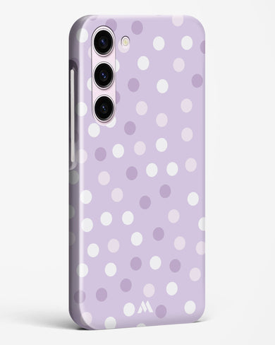 Polka Dots in Violet Hard Case Phone Cover (Samsung)