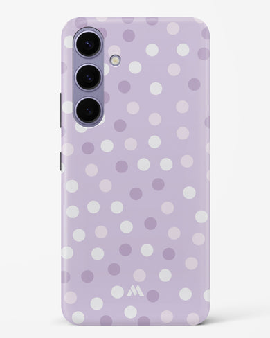 Polka Dots in Violet Hard Case Phone Cover-(Samsung)