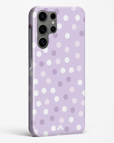 Polka Dots in Violet Hard Case Phone Cover-(Samsung)