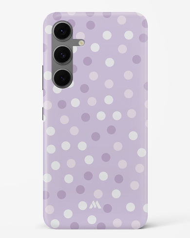 Polka Dots in Violet Hard Case Phone Cover (Samsung)