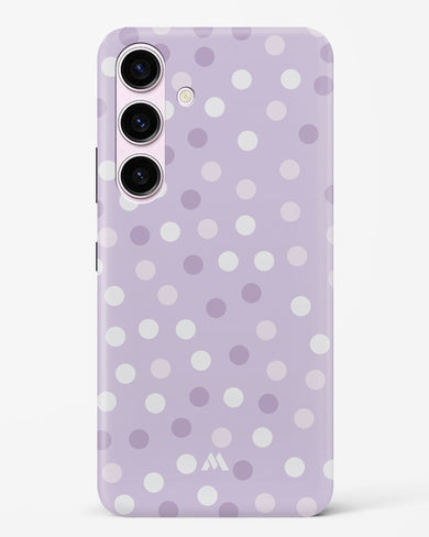 Polka Dots in Violet Hard Case Phone Cover-(Samsung)