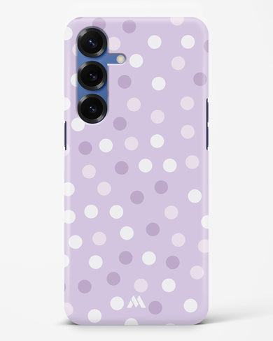 Polka Dots in Violet Hard Case Phone Cover (Samsung)