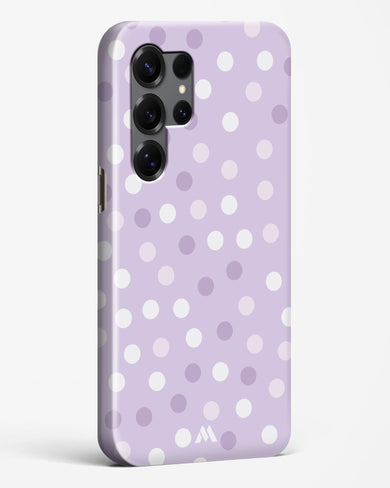 Polka Dots in Violet Hard Case Phone Cover (Samsung)