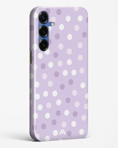 Polka Dots in Violet Hard Case Phone Cover (Samsung)