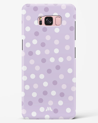 Polka Dots in Violet Hard Case Phone Cover-(Samsung)