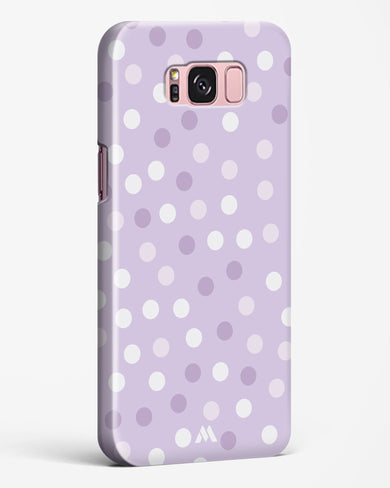 Polka Dots in Violet Hard Case Phone Cover-(Samsung)