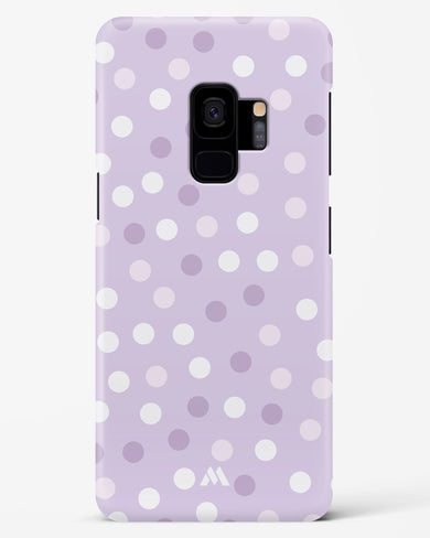 Polka Dots in Violet Hard Case Phone Cover (Samsung)