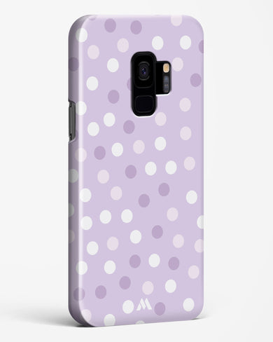 Polka Dots in Violet Hard Case Phone Cover (Samsung)
