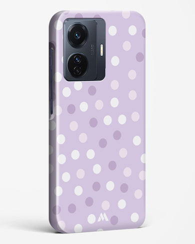 Polka Dots in Violet Hard Case Phone Cover (Vivo)