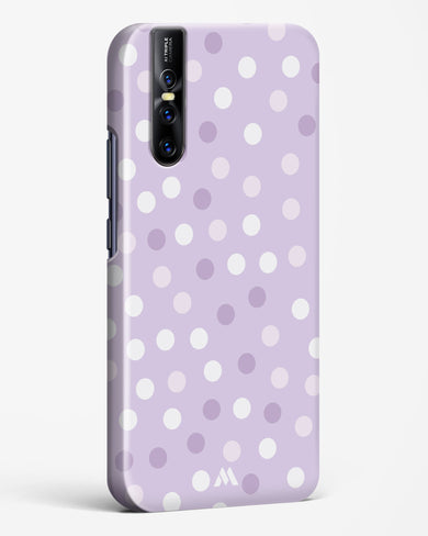 Polka Dots in Violet Hard Case Phone Cover-(Vivo)