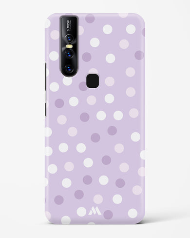 Polka Dots in Violet Hard Case Phone Cover (Vivo)