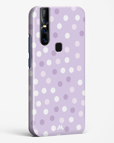 Polka Dots in Violet Hard Case Phone Cover (Vivo)